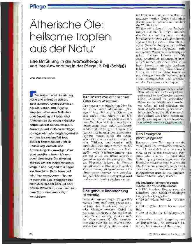 Vorschauseite 1: Ätherische Öle: heilsame Tropfen aus der Natur