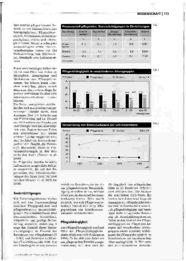 Vorschauseite 2: Prävalenzerhebung lässt Pflegeprobleme erkennen