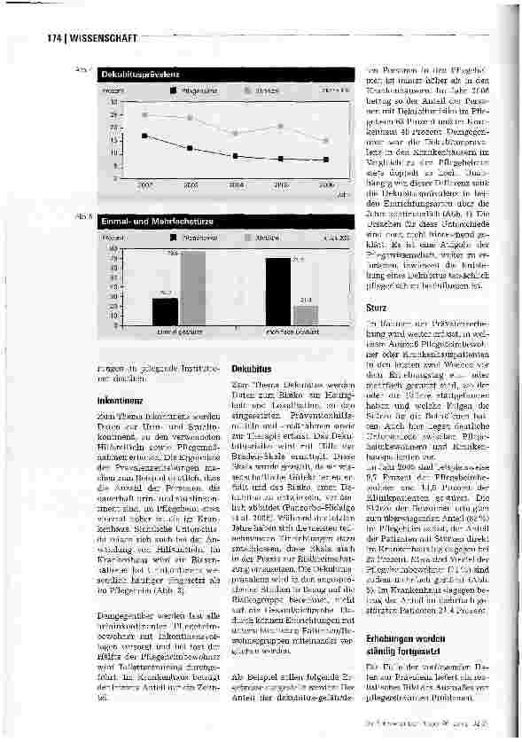 Vorschauseite 3: Prävalenzerhebung lässt Pflegeprobleme erkennen