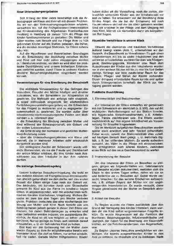 Vorschauseite 3: Mütter pflegen Frühgeborene Erfahrungsbericht aus einer Frühgeborenen-Intensivstation