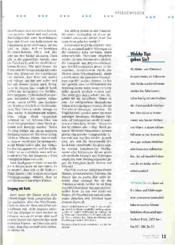 Vorschauseite 6: Dreimonatskolik von Säuglingen: Das ungeklärte Leiden