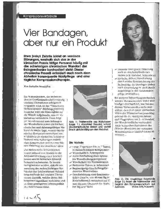 Vorschauseite 1: Vier Bandagen, aber nur ein Produkt