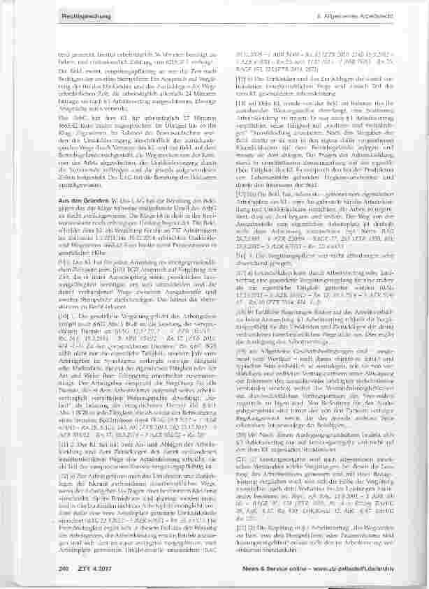Vorschauseite 2: Umkleidezeiten Schätzung