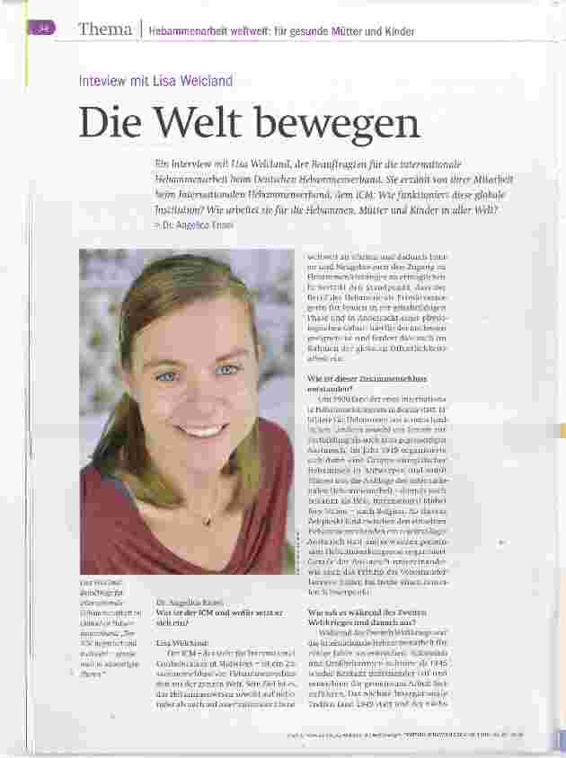 Vorschauseite 1: Die Welt bewegen
