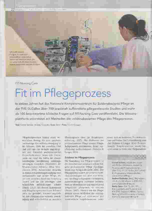 Vorschauseite 1: Fit im Pflegeprozess