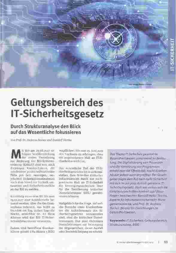 Vorschauseite 1: Geltungsbereich des IT-Sicherheitsgesetz