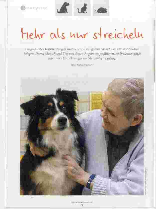 Vorschauseite 1: Mehr als nur streicheln