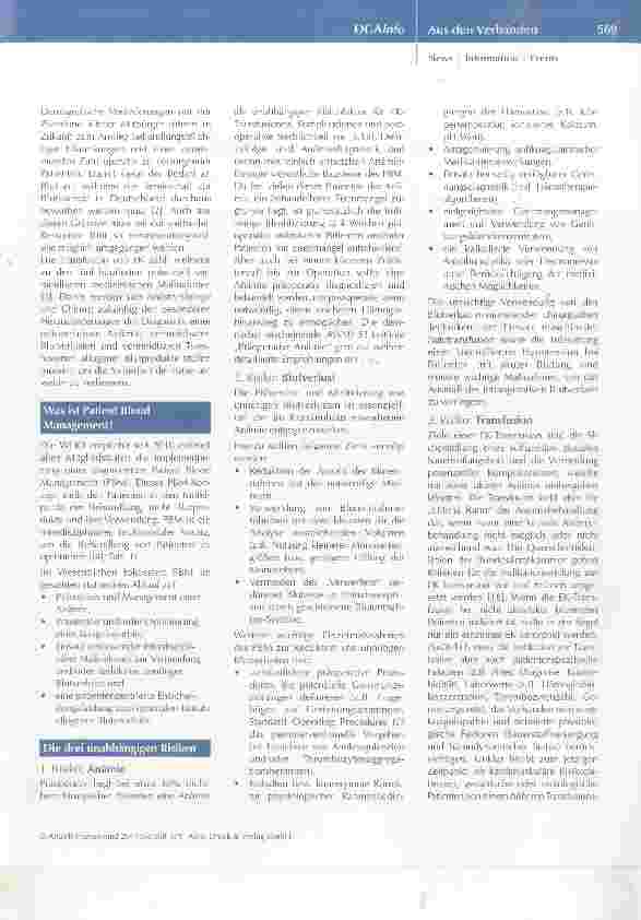 Vorschauseite 2: Das Patient-Blood-Management-Konzept*