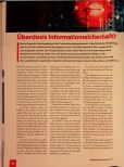 Vorschauseite 1: Überdosis Informationssicherheit?