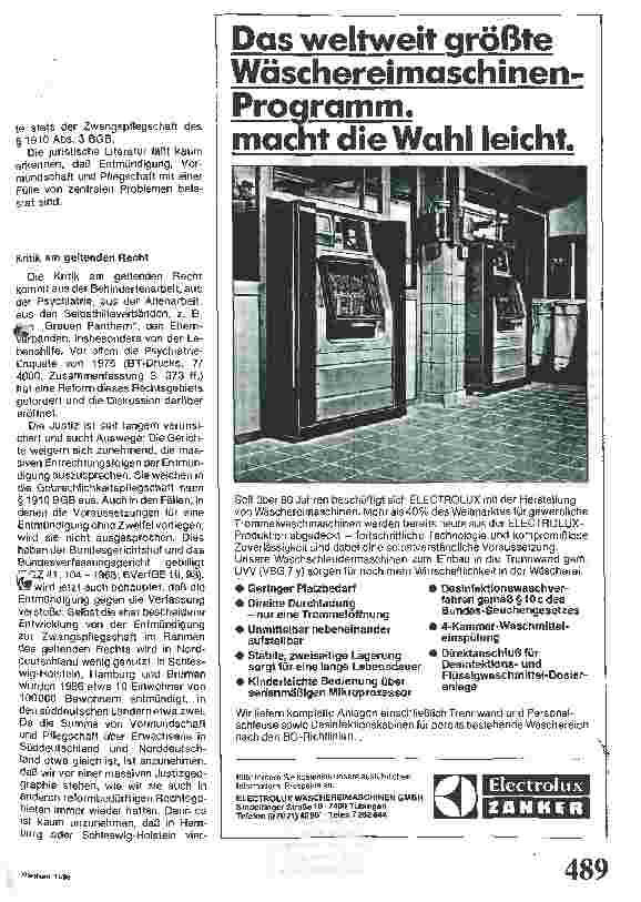 Vorschauseite 2: Mängel des Entmündigungs-, Vormundschaftsund Pflegschaftsrechts (1)