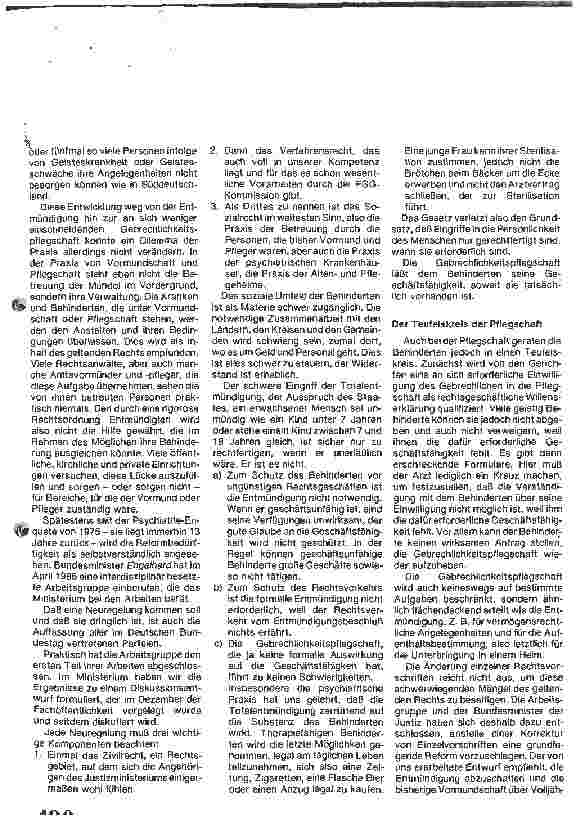 Vorschauseite 3: Mängel des Entmündigungs-, Vormundschaftsund Pflegschaftsrechts (1)