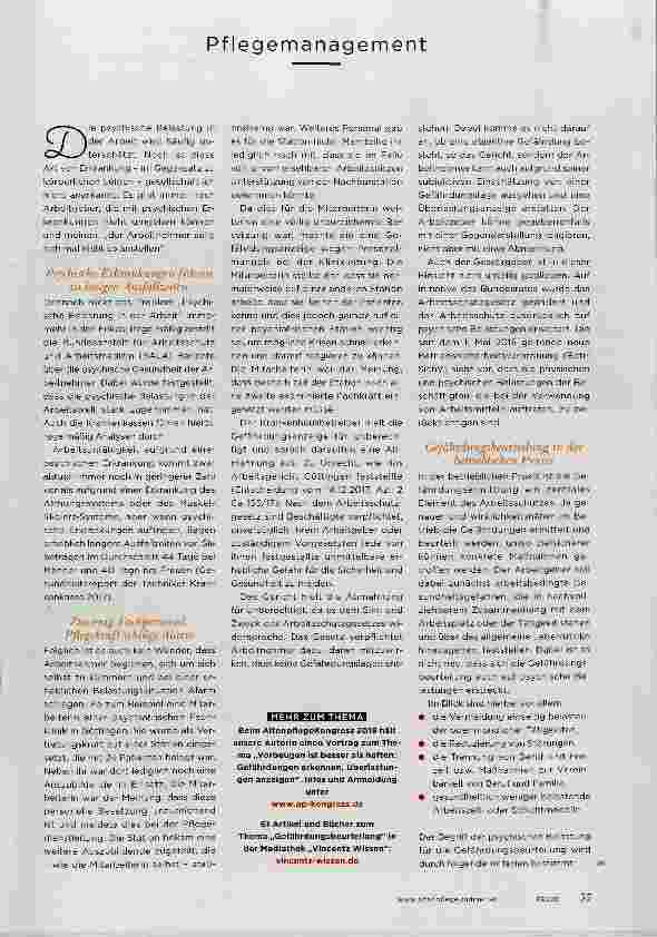 Vorschauseite 2: Gefährlicher STRESS
