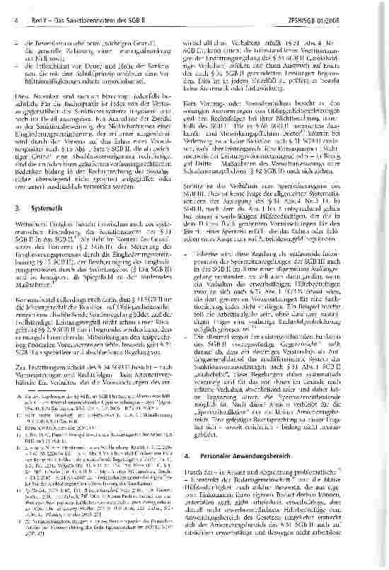 Vorschauseite 2: Das Sanktionensystem des SGB II