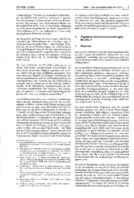Vorschauseite 3: Das Sanktionensystem des SGB II