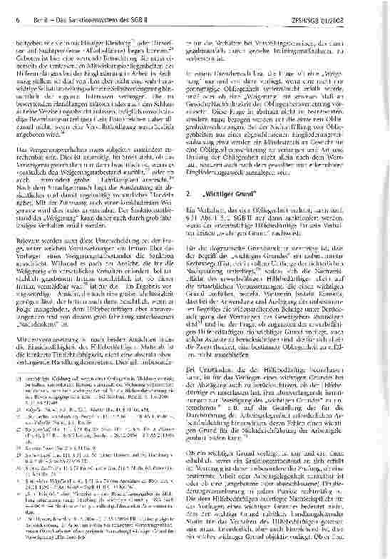 Vorschauseite 4: Das Sanktionensystem des SGB II