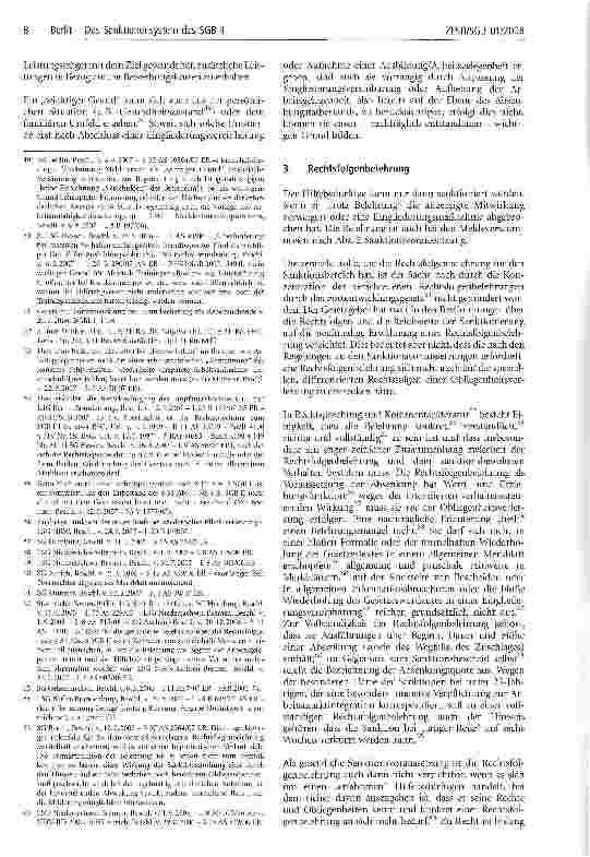 Vorschauseite 6: Das Sanktionensystem des SGB II