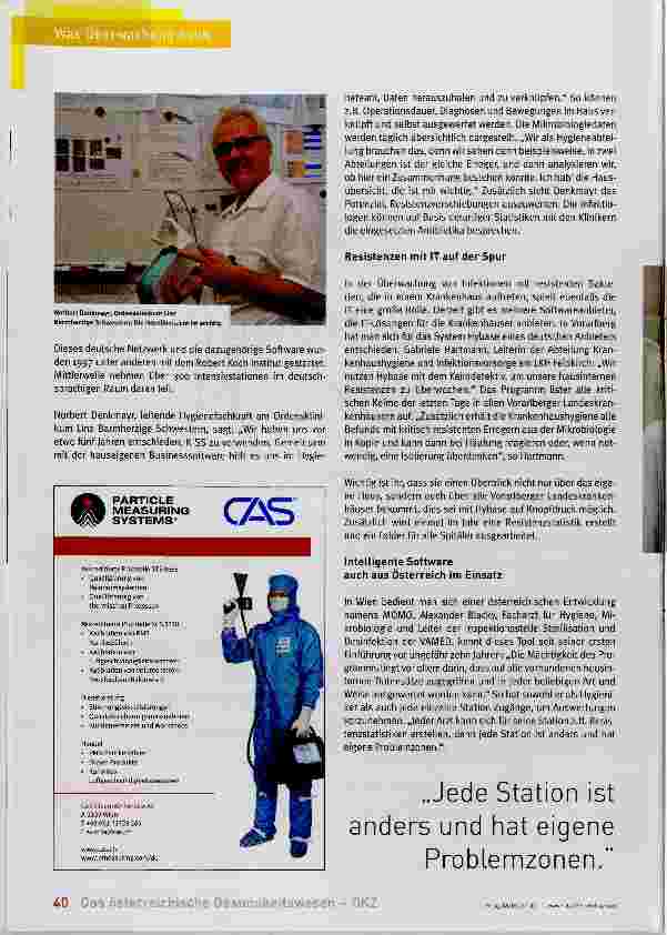 Vorschauseite 2: Hygienemonitoring Leicht gemacht