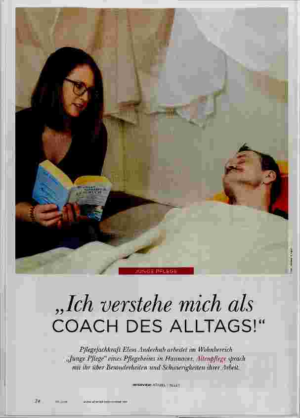 Vorschauseite 1: „Ich verstehe mich als COACH DES ALLTAGS!“