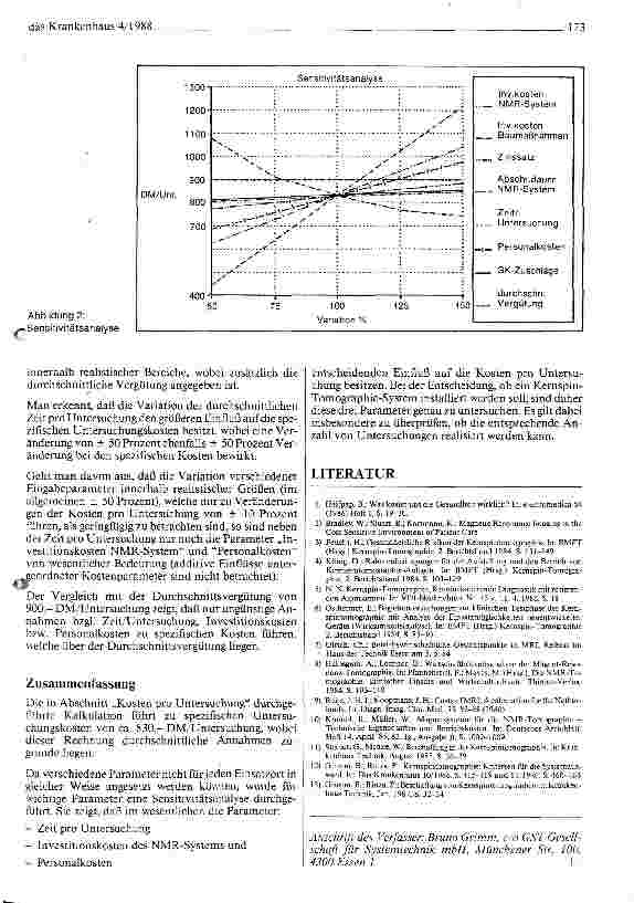 Vorschauseite 4: Kosten eines NMR-Systems Die Kernspin-Tomographie als bildgebenes Verfahren