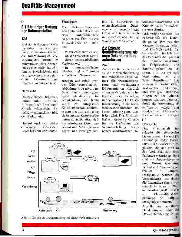 Vorschauseite 2: Qualitätssicherung für Fallpauschalen und Sonderentgelte: Konsequenzen für die Organisation eines Krankenhauses
