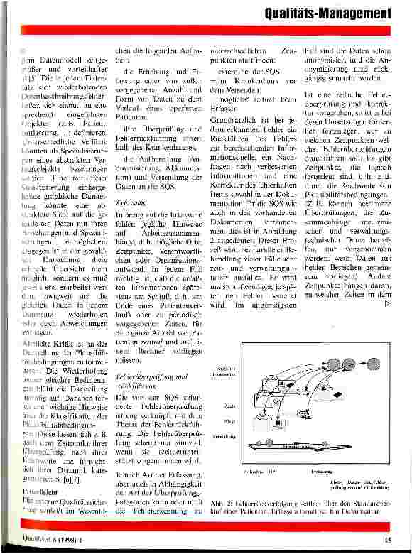 Vorschauseite 3: Qualitätssicherung für Fallpauschalen und Sonderentgelte: Konsequenzen für die Organisation eines Krankenhauses