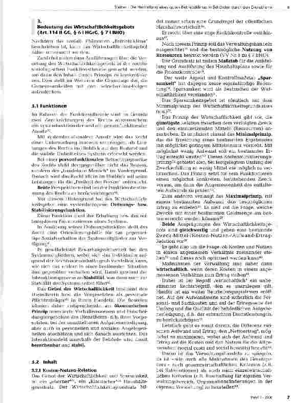 Vorschauseite 4: Die Herstellung eines guten Betriebsklimas in Behörden durch den Dienstherrn -zwangsläufige Folge des Wirtschaftlichkeitsgebots und der Beamtenfürsorge