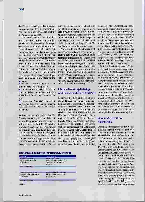 Vorschauseite 3: Magnetkrankenhaus Etappenziel erreicht