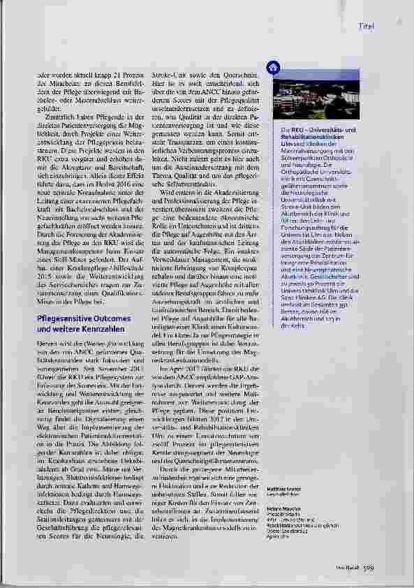 Vorschauseite 4: Magnetkrankenhaus Etappenziel erreicht