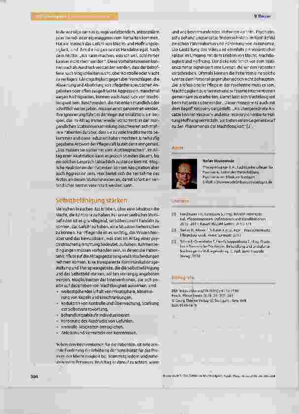 Vorschauseite 2: Das Gefühl der Machtlosigkeit