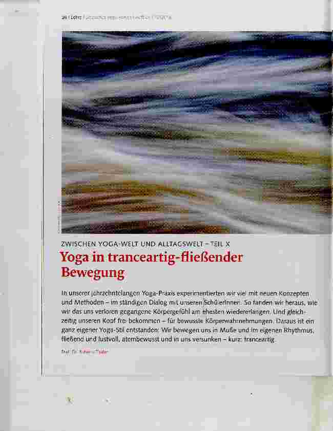 Vorschauseite 1: Yoga in tranceartig-fließender Bewegung