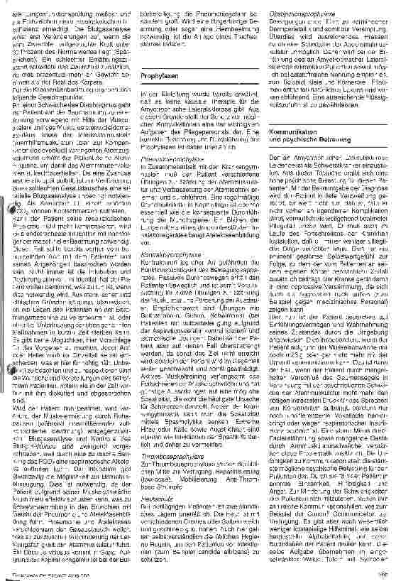 Vorschauseite 3: Amyotrophische Lateralsklerose Krankheit und Pflege