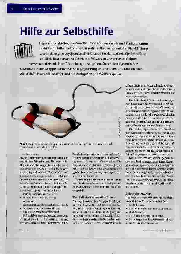 Vorschauseite 1: Hilfe zur Selbsthilfe
