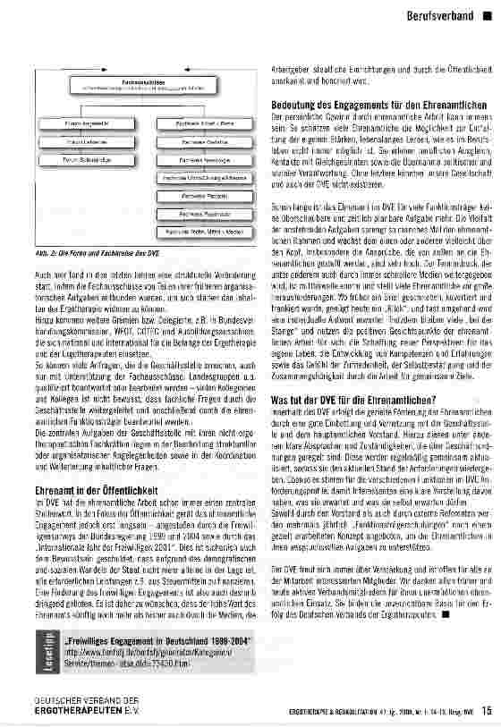 Vorschauseite 2: Ergotherapie und Ehrenamt