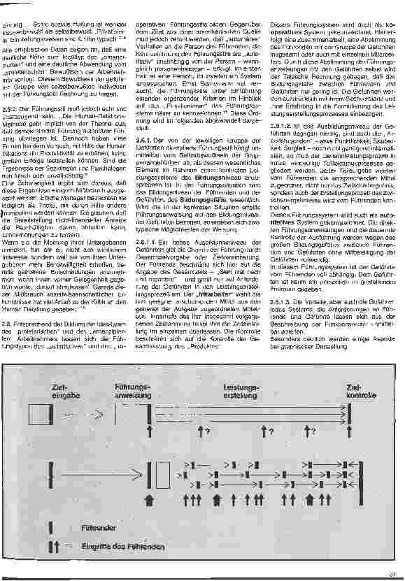 Vorschauseite 4: Sozialwissenschaftliche Aspekte 19. Folge: Unterrichtsbeispiel: Führungsstil u. Betriebsklima (Schluß)
