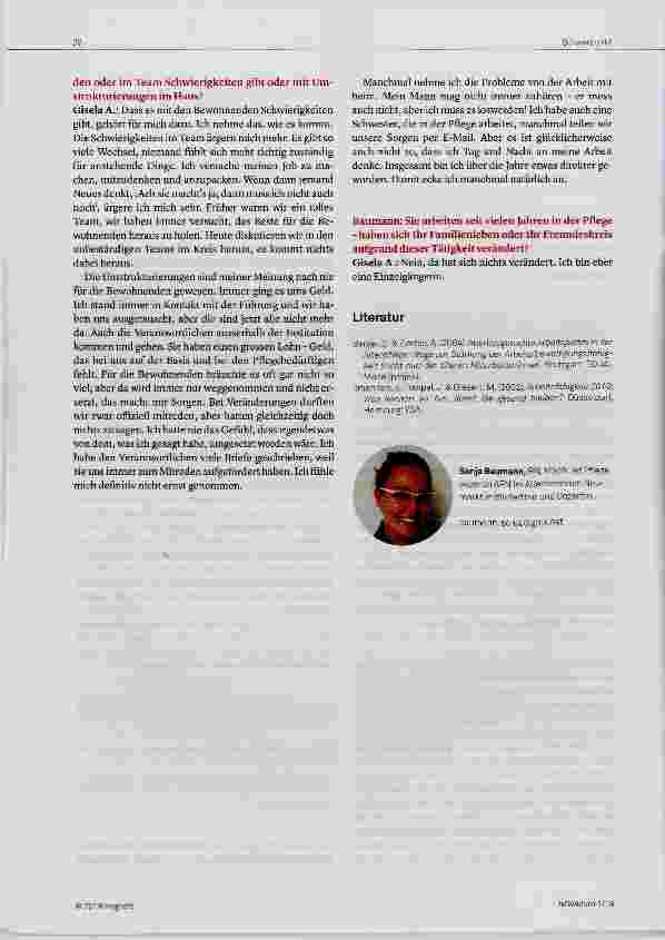 Vorschauseite 4: Altern in der Pflege