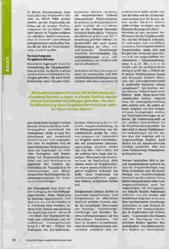 Vorschauseite 3: Ein aktiver Hebel