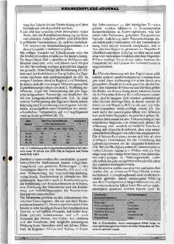 Vorschauseite 4: Möglichkeiten der primären Präventation von Krebserkrankungen