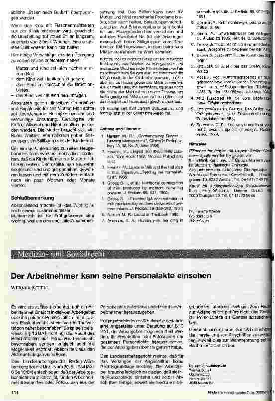 Vorschauseite 3: Das Stillen von frühgeborenen Kindern