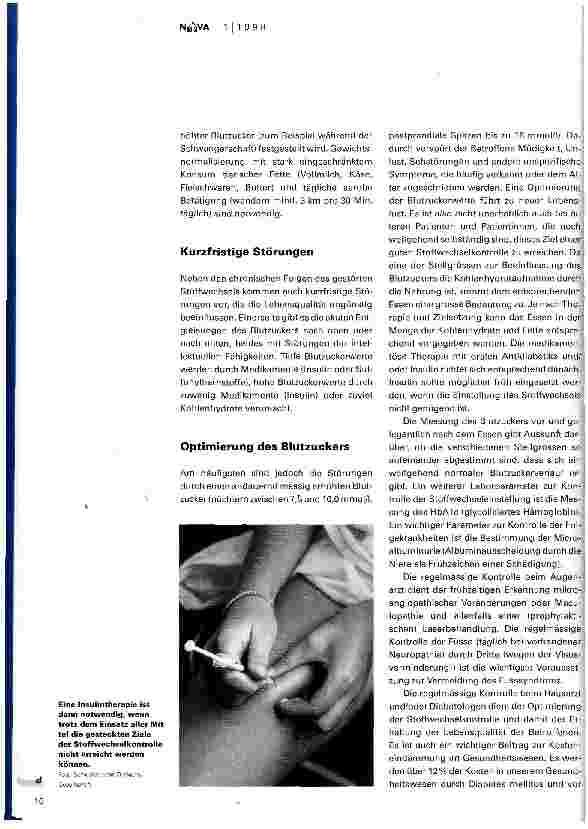 Vorschauseite 3: Diabetes Typ II