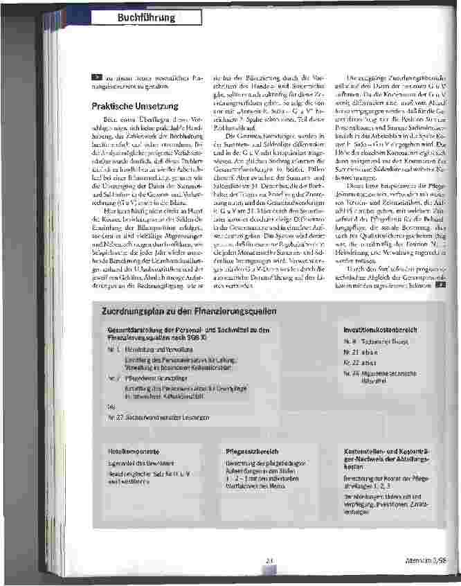 Vorschauseite 2: Geordnete Verhältnisse Erstellen einer Kostenträgerübersicht