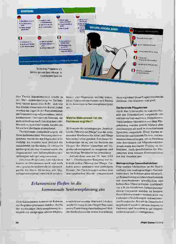 Vorschauseite 3: Auf dem Weg zur interkulturellen Öffnung der Pflege