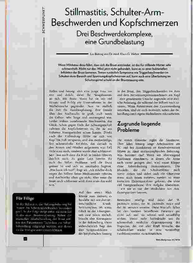 Vorschauseite 1: Drei Beschwerdekomplexe, eine Grundbelastung