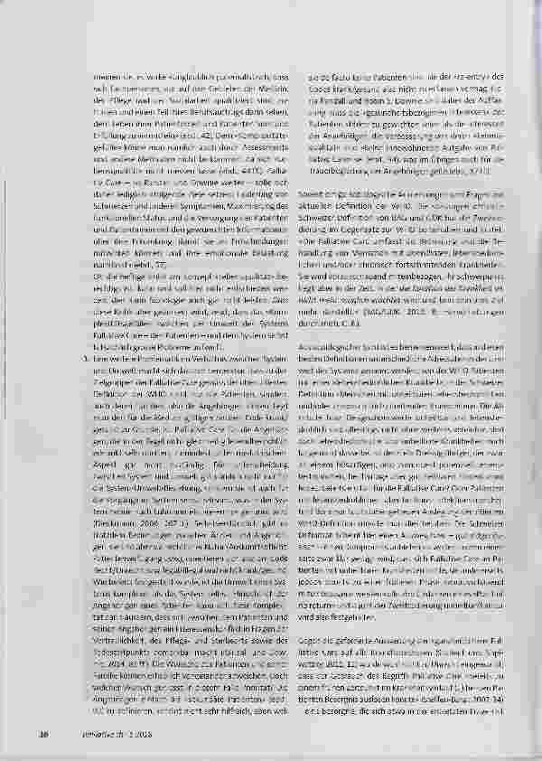 Vorschauseite 5: Die Grenzen der Palliative Care aus Sicht der Theorie sozialer Systeme