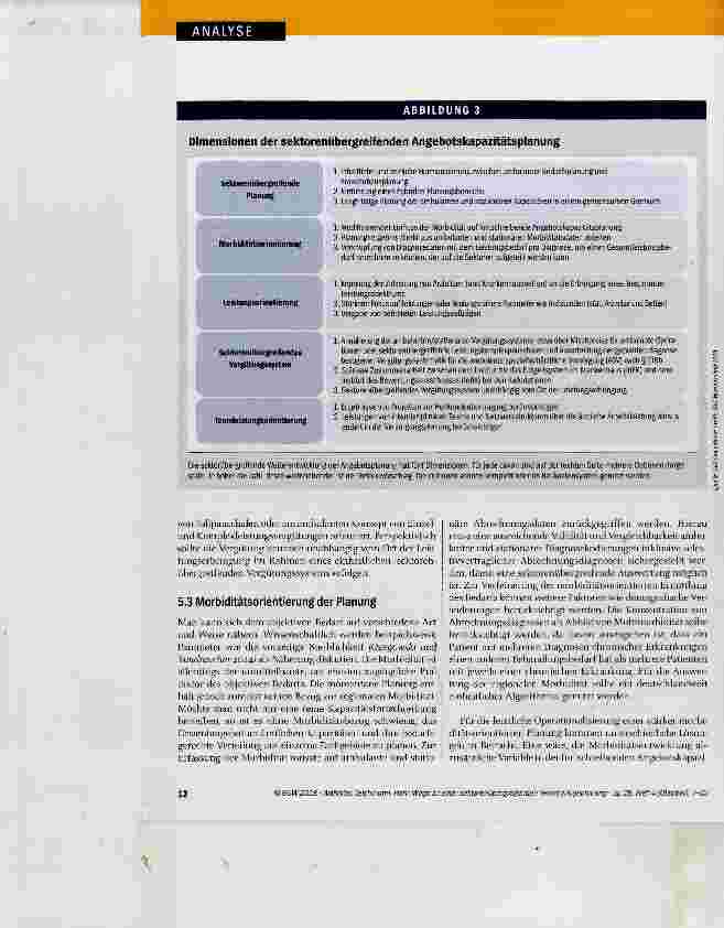 Vorschauseite 6: Wege zu einer sektorenübergreifenden Versorgungsplanung