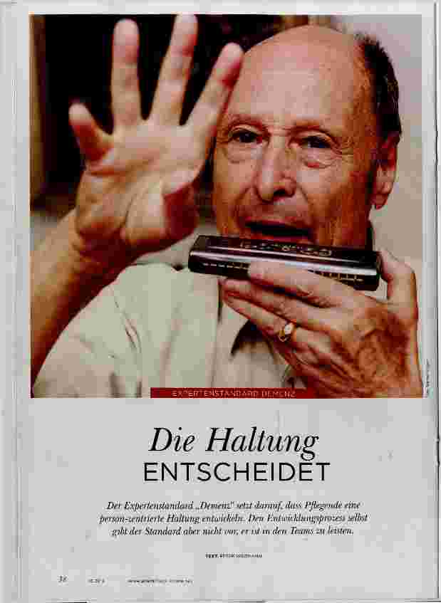 Vorschauseite 1: Die Haltung ENTSCHEIDET