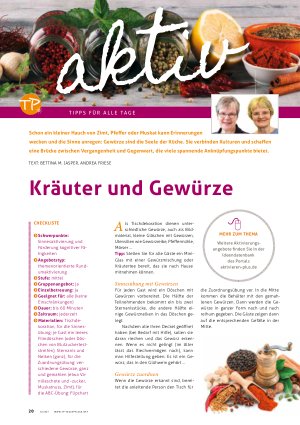 Vorschauseite 1: Kräuter und Gewürze