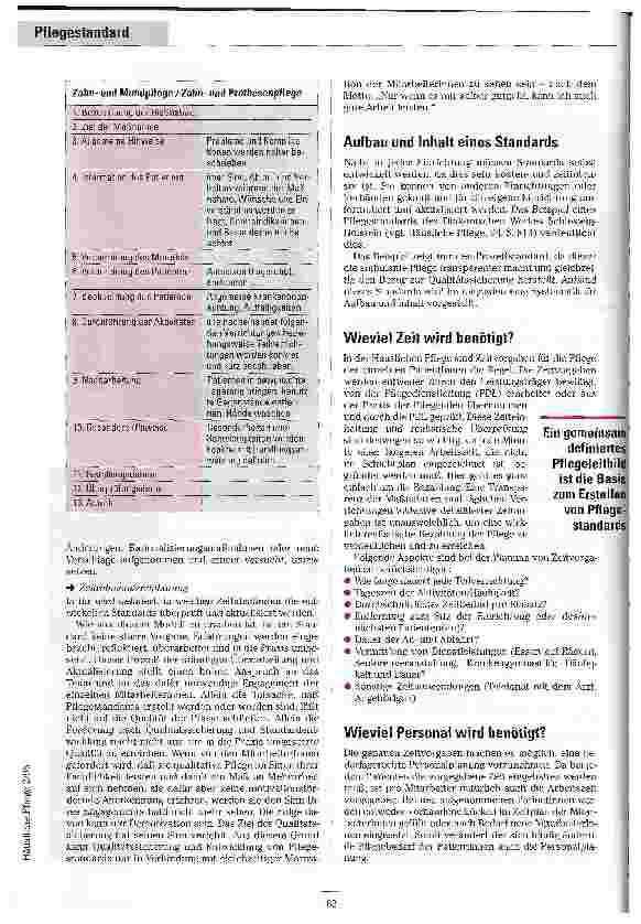 Vorschauseite 4: Das Ende Babylons Über Begriffsverwirrungen und Definitionsprobleme beim Thema Pflegestandards