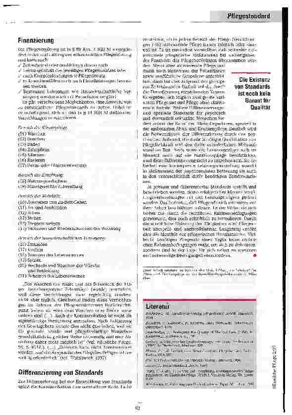 Vorschauseite 5: Das Ende Babylons Über Begriffsverwirrungen und Definitionsprobleme beim Thema Pflegestandards