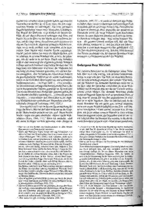 Vorschauseite 2: Gefangene ihrer Wahrheit Wenn alles Wahrheit wird, wird die Wüste zum Weg