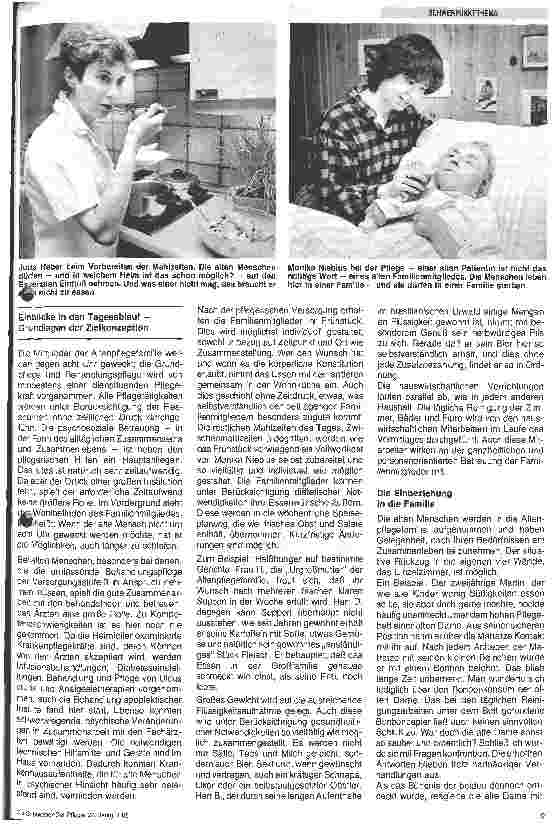 Vorschauseite 3: Hilfe für alte Menschen in der Großfamilie